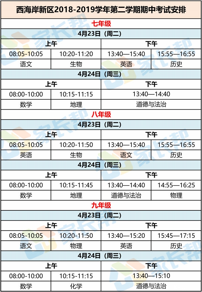 西海岸期中考试安排_副本.jpg