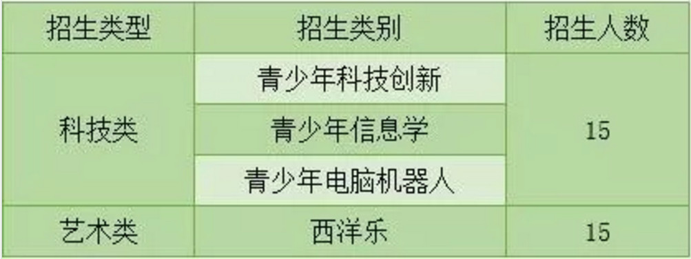 2019年中考合肥市第四中学自主招生简章